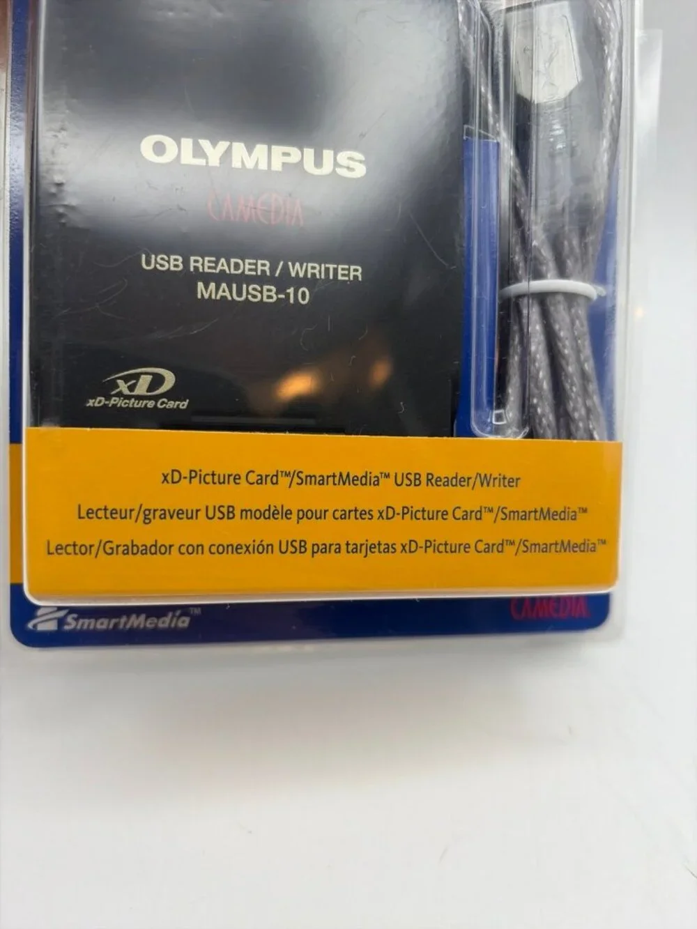 Olympus Card Reader MAUSB-10 USB xD-Picture Card Reader/Writer Brand New